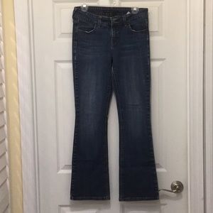 Levi’s 526 boot cut fancy stitch slender jeans